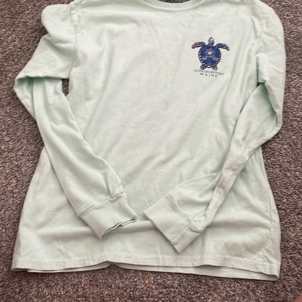 Back has a big turtle